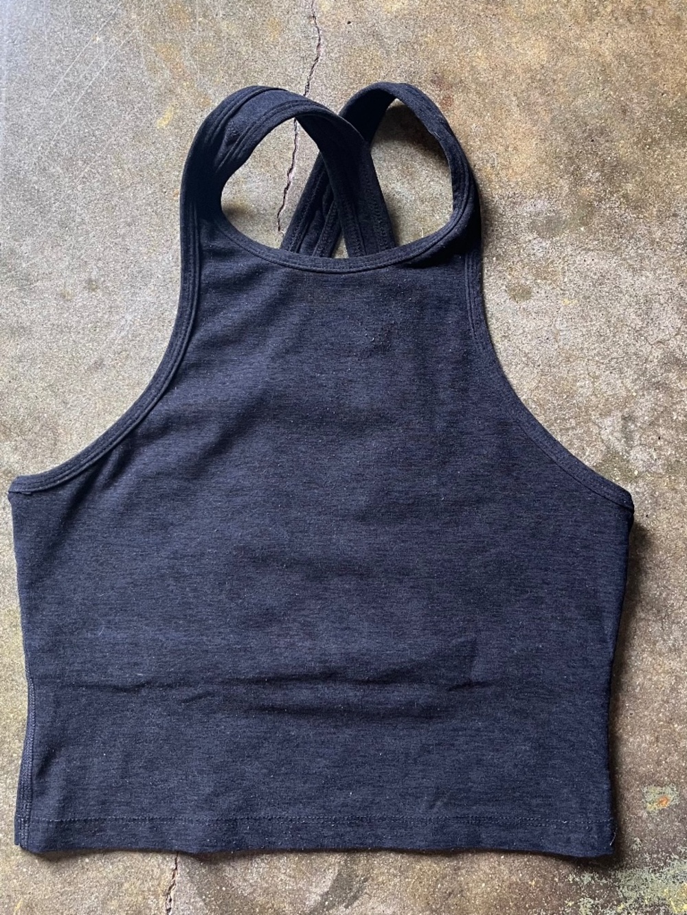 Beyond Yoga Spacedye Racerback Cropped Tank Small